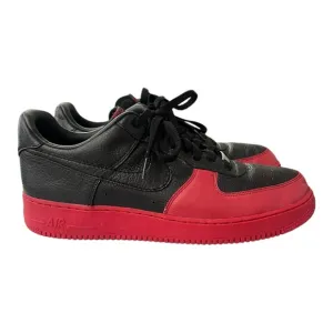 Nike Air Force 1 Low Jordan Flu Game Black Red Bred Sz 12 318274-001 Legit Check