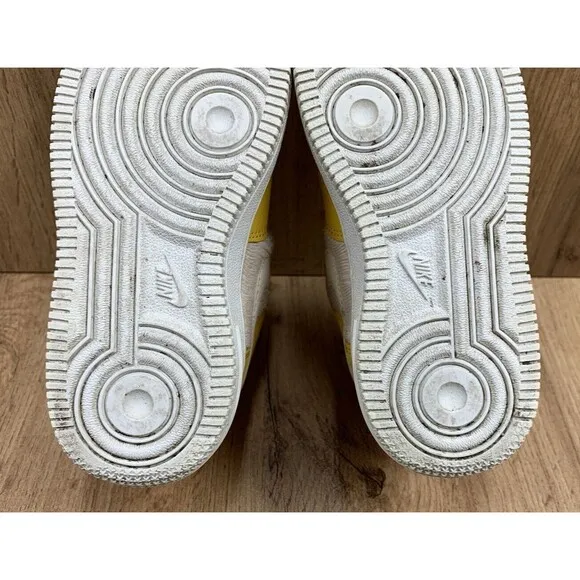 Nike Air Force 1 Toggle SE Athletic Sneakers Shoes Boys Size 10C Gold DQ0366-700