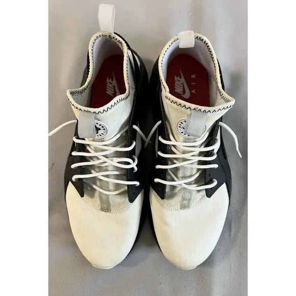 Nike Air Huarache Sz. 12 Men's White Black Running Training