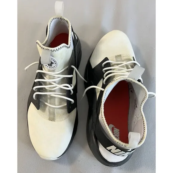 Nike Air Huarache Sz. 12 Men's White Black Running Training