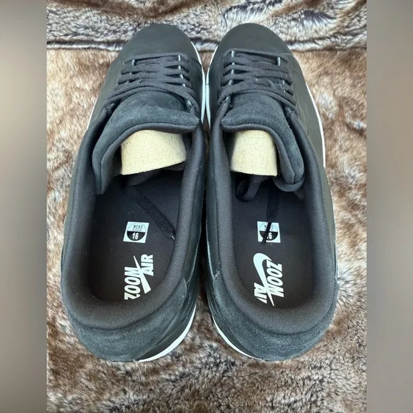 Nike Air Jordan 1 Low Centre Court Black White Shoes DJ2756-001