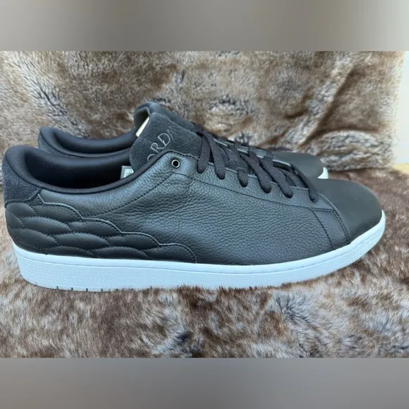 Nike Air Jordan 1 Low Centre Court Black White Shoes DJ2756-001