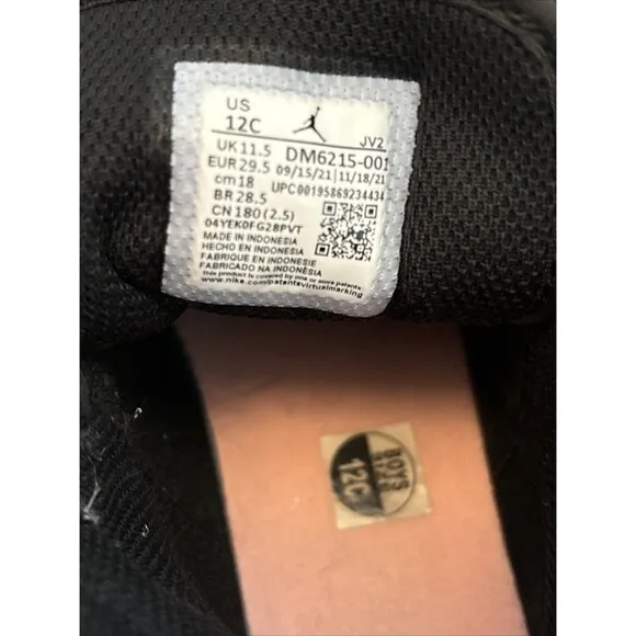 nike air jordan 1 mid tie die Children’s  Size 12C