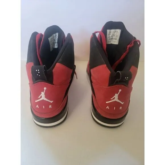 Nike Air Jordan Flight 45 Men's Red High Varsity Basketball Shoes Size 11.5