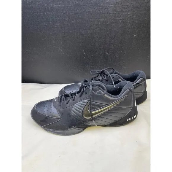 Nike Air Low Baseline Mens Black Shoes Sneakers Size 15 SKU 6812