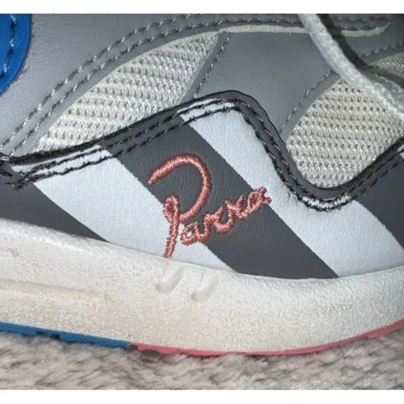 NIKE AIR MAX 1 Parra 2018 White Blue Pink Size 8.5 Men's