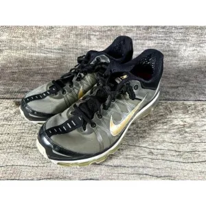Nike Air Max  2009 Black Metallic Gold Shoes Max Size 11.5 - 354744-071