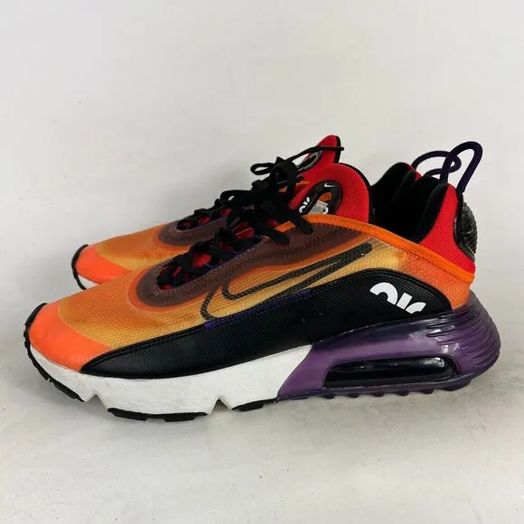 Nike Air Max 2090 Sneakers Men's 10.5 Magma Orange Athletic Shoes BV9977-800
