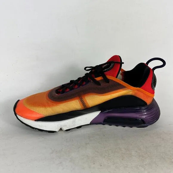 Nike Air Max 2090 Sneakers Men's 10.5 Magma Orange Athletic Shoes BV9977-800
