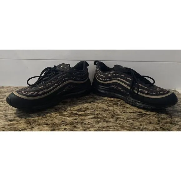 Nike Air Max 97 AOP Black Tiger Camo Size‎ 11.5