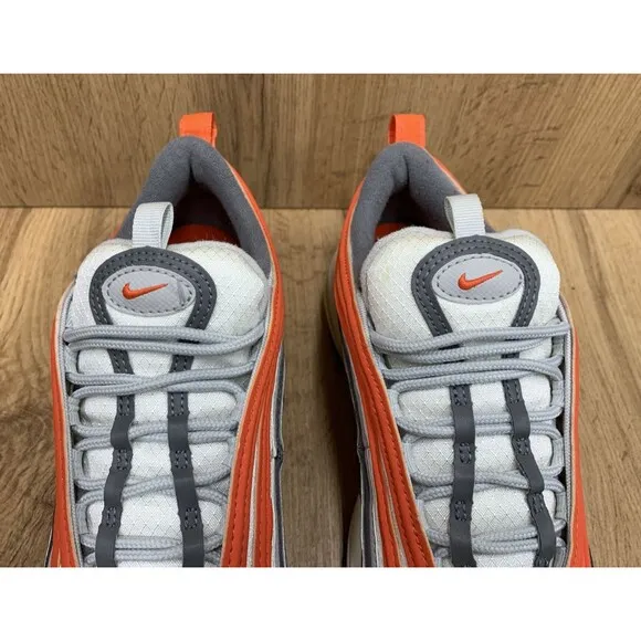 Nike Air Max 97 SE GS CT9637-900 Sneakers Red Bronze Orange Womens Youth Size 6Y