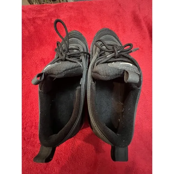 Nike Air Max '97 Women's Size 7YRunning Shoes 921733-001 'Triple Black' Sneakers