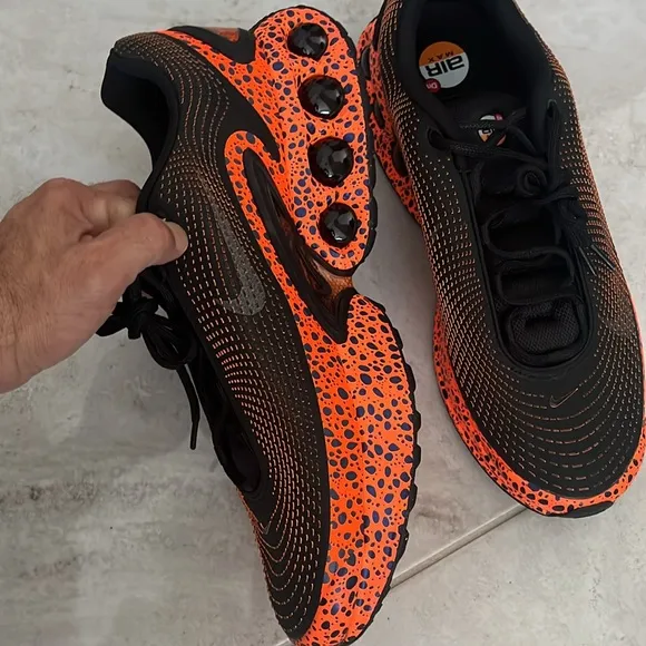 Nike Air Max DN premium electric safari black hm0811-900 cosmic orange