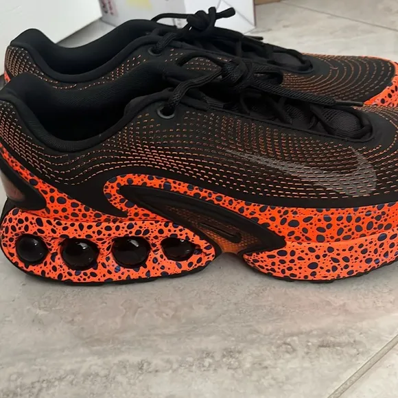 Nike Air Max DN premium electric safari black hm0811-900 cosmic orange