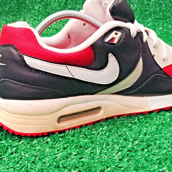 Nike Air Max Light 07' Running Sneakers Mens Size 10.5 Black White Red 315827011