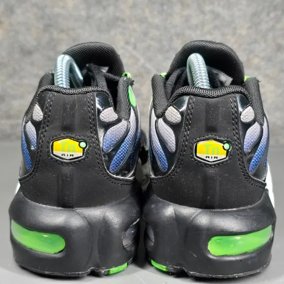 Nike Air Max Plus GS Tn Kids 4Y Icons Deep Royal Scream Green CD0609-021