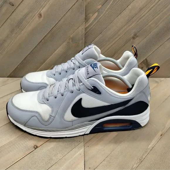 Nike Air Max Trax Athletic Sneakers Mens Size 12 Wolf Grey Training Running Shoe