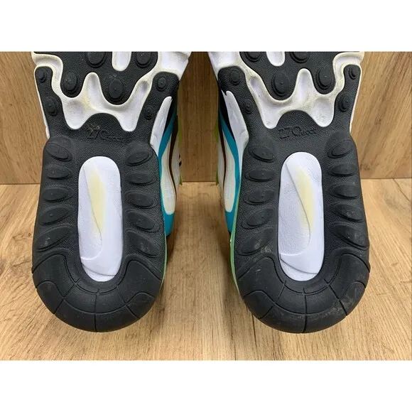 Nike Air React Oracle Sneakers Shoes Youth Size 7Y Color Block CJ4060-300