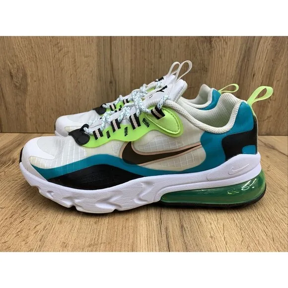 Nike Air React Oracle Sneakers Shoes Youth Size 7Y Color Block CJ4060-300