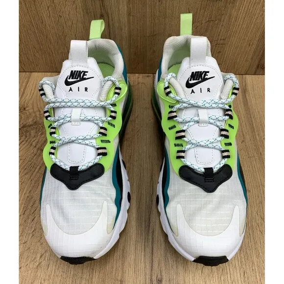Nike Air React Oracle Sneakers Shoes Youth Size 7Y Color Block CJ4060-300