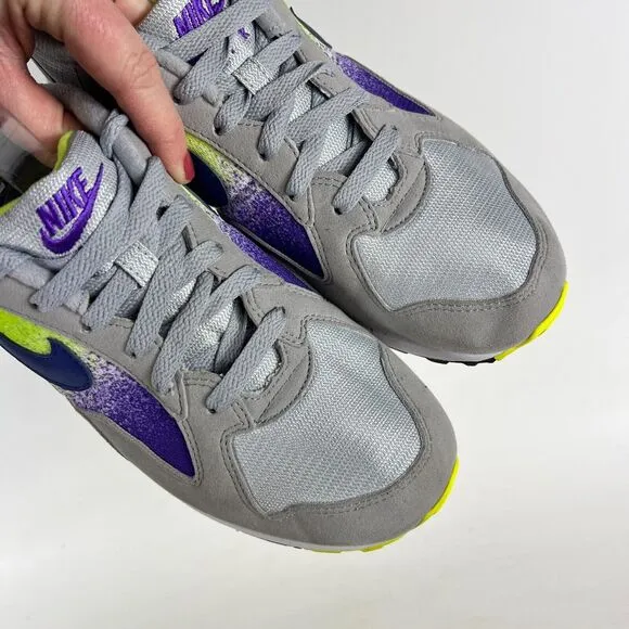 Nike Air Skylon 2 Sneakers Men's 8 Volt Gray Lace Up athletic Running Shoes gym