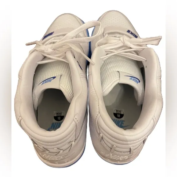 Nike Air Trainer 1 Men's Shoes, White/ University Blue, size 10