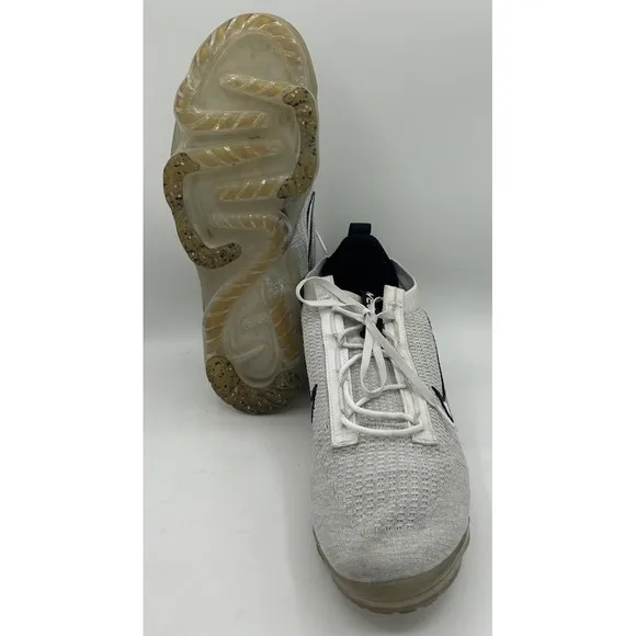 Nike Air Vapormax 2021 Flyknit Sneakers DH4084-100 White Men's Size 13
