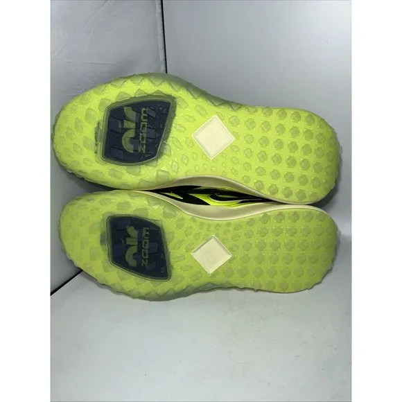 Nike Air Zoom Diamond Elite Volt/Black Turf Baseball Shoes Men's 9 FV6100-001