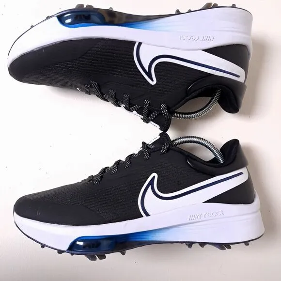 Nike Air Zoom Infinity Tour  Golf Shoes Sneakers Men Size 9.5 Black Blue
