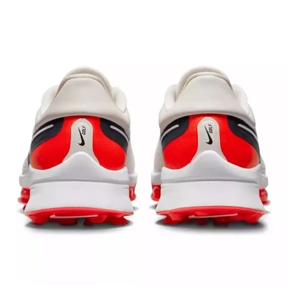 Nike Air Zoom Infinity Tour Golf Shoes White Crimson DC5221-041‎ Men's Size 9