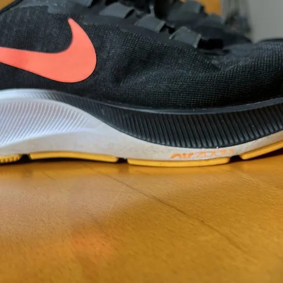Nike Air Zoom Pegasus 37 Black Bright Mango. Men’s size 7.5. Comes with the box.