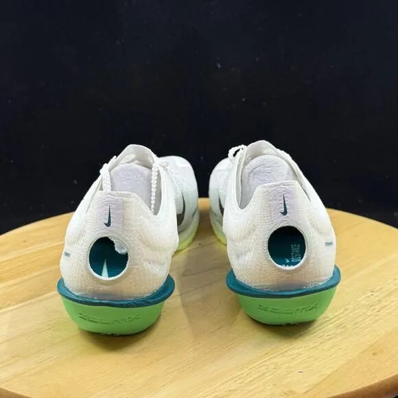 Nike Air Zoom Victory 2 Track Cleats Spikes White Green FD8411-100 Men’s Sz 7.5