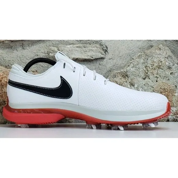 Nike Air Zoom Victory Tour 3 Golf Shoes Men's Size 9 White Track Red DV6798-101