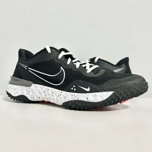 Nike Alpha Huarache Elite 3 Turf “Black White” Men’s Size 9.5 Baseball Shoes