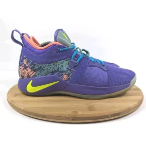 Nike Basketball Shoes Size 8.5 Mentality Mens PG‎ 2 Purple Mamba Sneakers