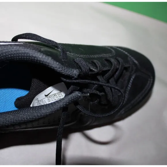 Nike Black Tiempo Legend Indoor Cleat Shoes US5 DA1189-001 Soccer Sport