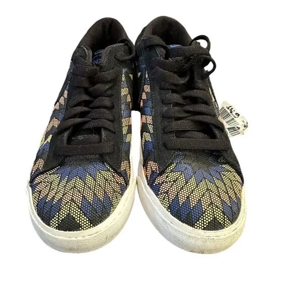 Nike | Blazer Low N7 Suede Black Citron Pulse Sneakers Shoes | M 6 W 8