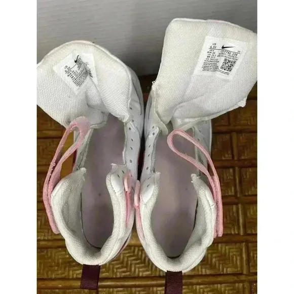 Nike CD7782-104 Court Borough Mid 2 White High Top Basketball Shoes US Size 6.5Y