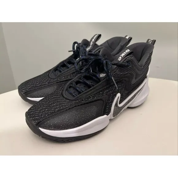 Nike Cosmic Unity 2 Shoes Men Size 7.5 Black Gray DH1537-003 Sneaker Basketball