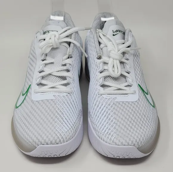 Nike Court Air Zoom Vapor 11 Women's Size 9 White HC Tennis Shoes DR6965-102 NEW