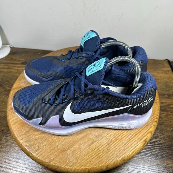 Nike Court Air Zoom Vapor Pro HC Blue Men's Size 9.5 Shoes CZ0220-401
