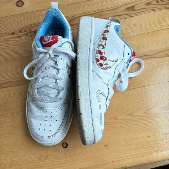 Nike Court Borough Low 2 BG 1 Cherry Shoes | Y7