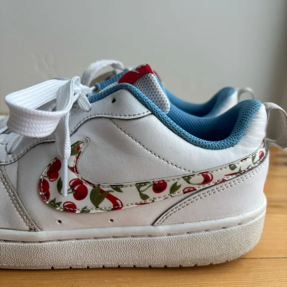 Nike Court Borough Low 2 BG 1 Cherry Shoes | Y7