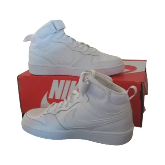 Nike Court Borough Mid 2 (GS) Big Boys Girls Shoes Sneakers Various Sizes NEW