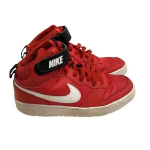 Nike Court Borough Mid 2 University Red CD7782-600 Basketball Shoes Youth 6