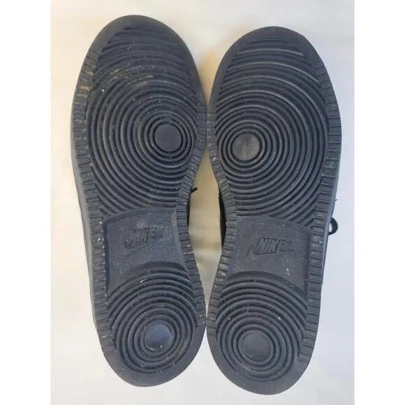 NIKE Court Vision Black Low SNEAKER CD 5463-2 size 10 Shoes