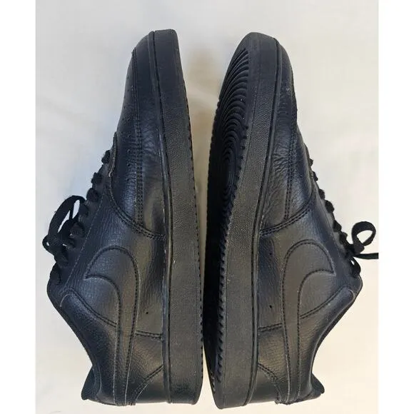 NIKE Court Vision Black Low SNEAKER CD 5463-2 size 10 Shoes