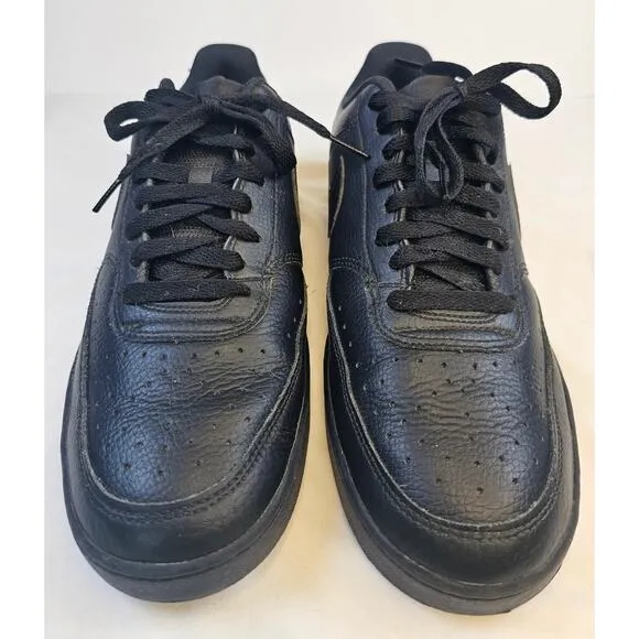 NIKE Court Vision Black Low SNEAKER CD 5463-2 size 10 Shoes