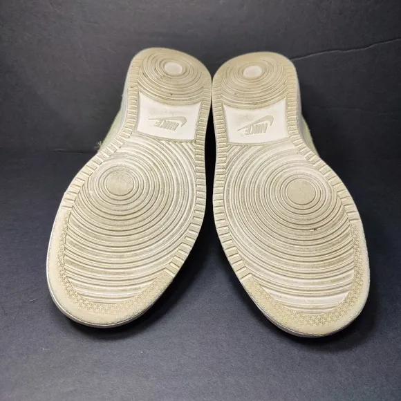 Nike Court Vision Low Beige Suede Sneakers Women's Shoes Size 6.5