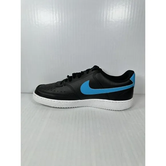 Nike Court Vision Low NN Black Blue Mens Size 12 DH2987-005 BRAND NEW
